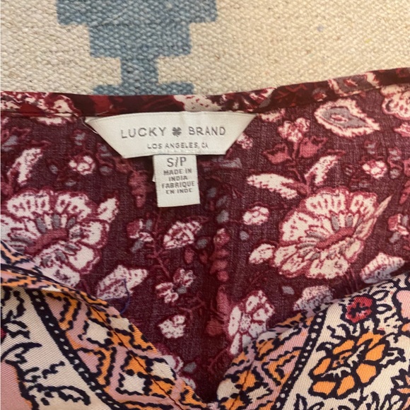 NWT Lucky boho pullover blouse - Picture 3 of 7
